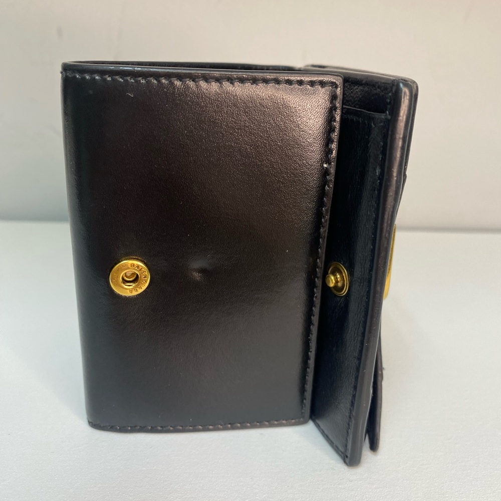 Balenciaga Black Wallet with Gold Logo - Picture 6 of 14